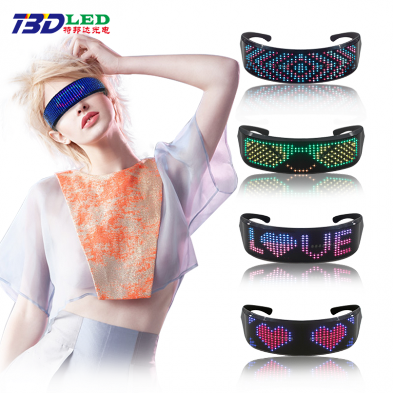 Full Color LED Glasses